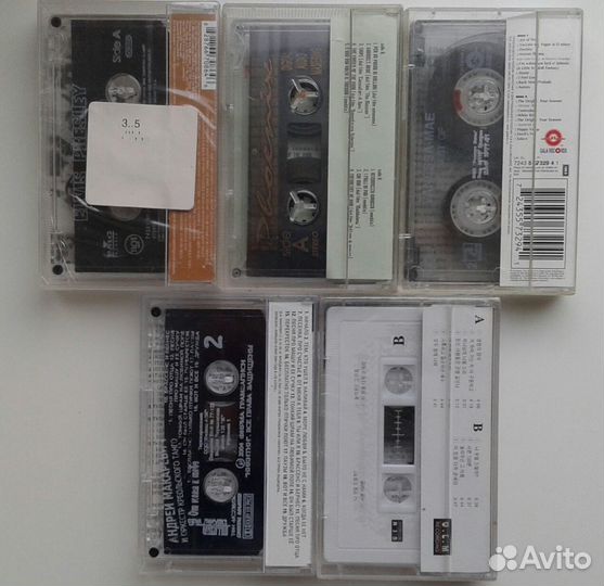 Музыка аудиокассеты \ CD