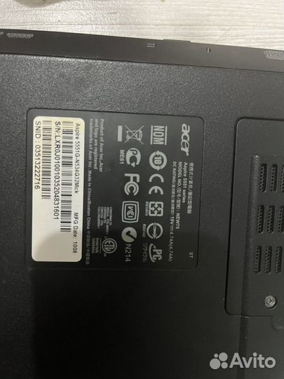 Acer aspire 5551g