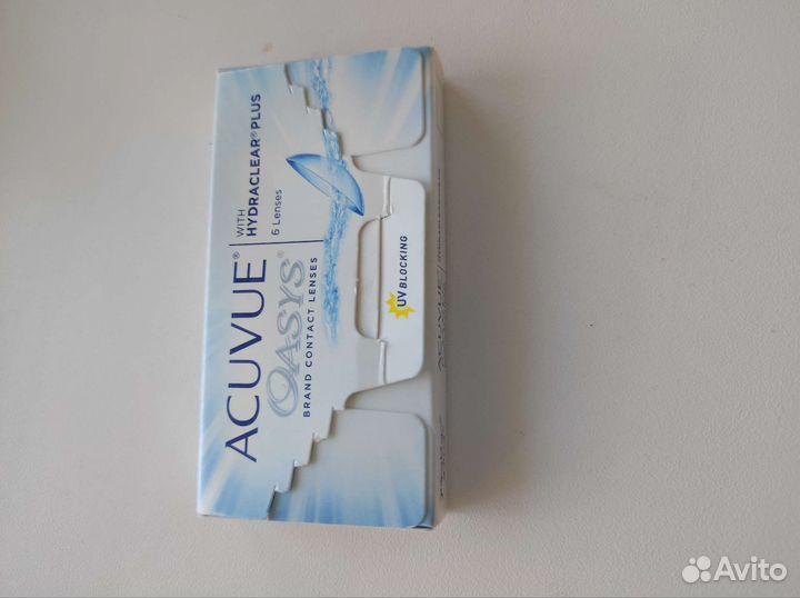 Контактные линзы Acuvue oasys