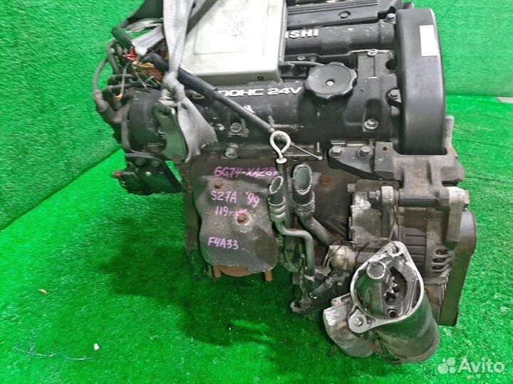 Двигатель в сборе двс mitsubishi debonair S27A 6G7