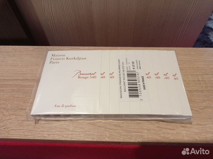 Фирменные пробники Baccarat Rouge 540