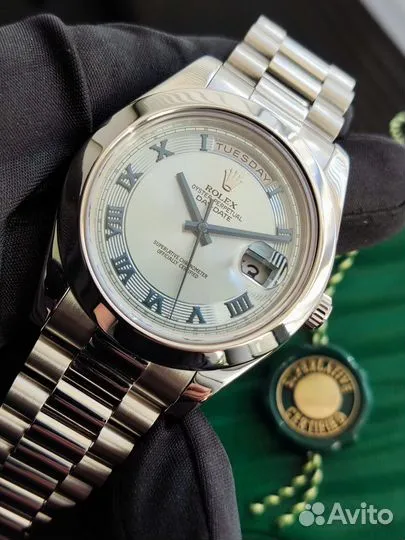 Швейцарские часы Rolex Day-Date II 218206