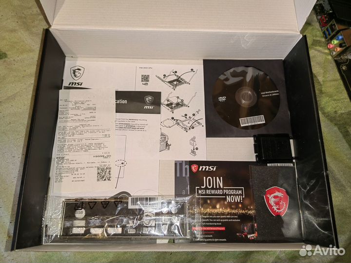 Материнская Плата MSI Z490 A-PRO +Проц(с галочкой)