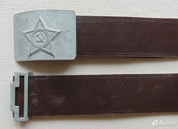 Ремень солдатский полевой, вс СССР. №1