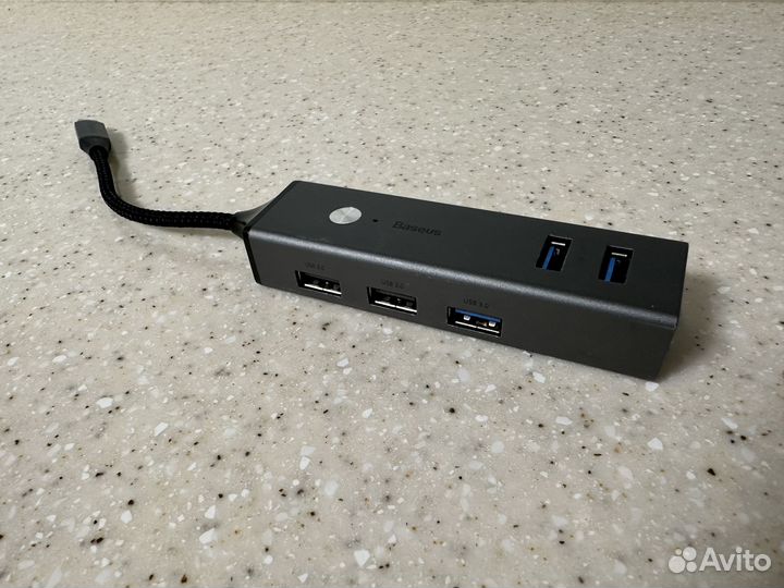 USB хаб Baseus C30C-01 USB-C