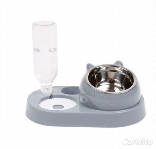 Миска для кошек с автопоилкой