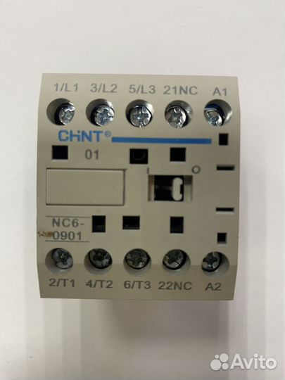 Контакторы chint, Тепловое реле. Счетчик часов