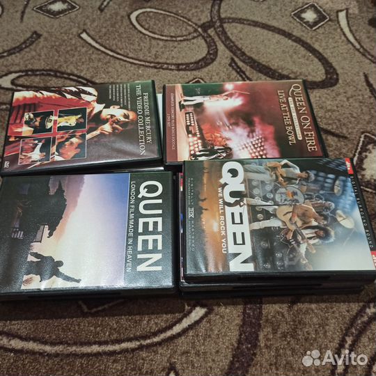 Коллекция DVD группы Queen