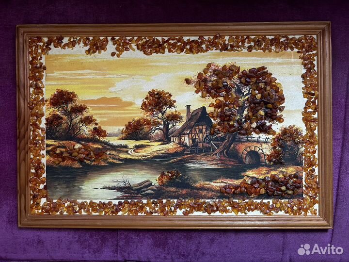 Картина из натурального камня