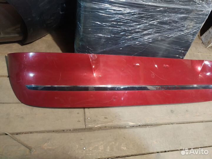 Citroen c4 picasso накладка багажника 2014-2018г