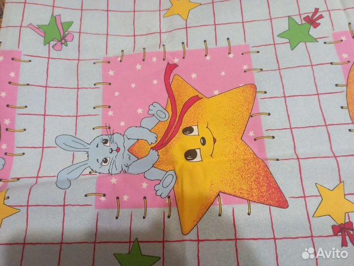 Новый кпб в детскую кроватку и игрушка