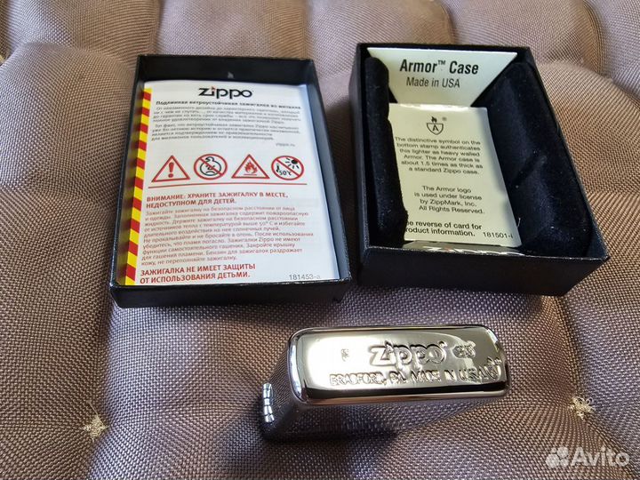 Новая Оригинальная Zippo Armor 167 High Polish Chr