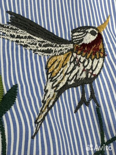 Zara оригинал рубашки женские хлопок овер 44-48