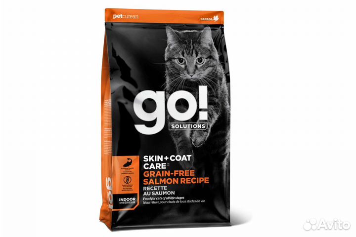 Корм для кошек GO