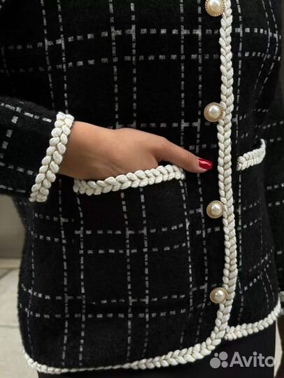 Твидовый жакет