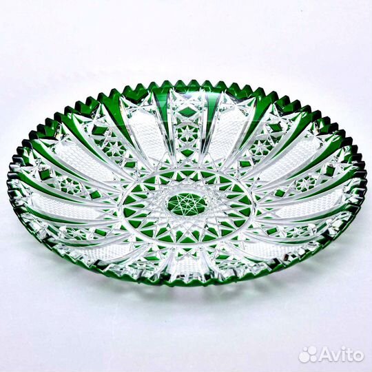 Хрустальное блюдо
