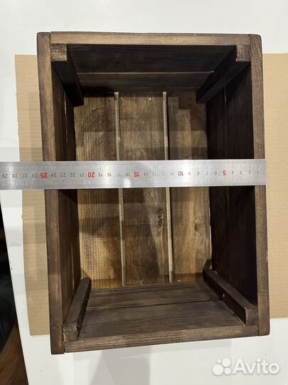 Ящик для декора, цветов, подарков деревянный