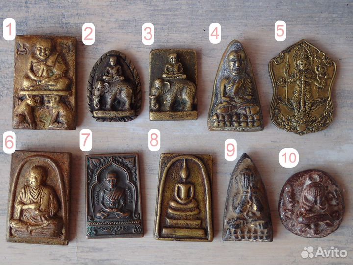 Ганеша Шива Будда Монах Тигр амулет фен-шуй