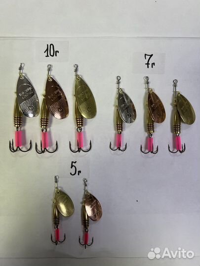 Блесна вертушки Balzer Colonel 5/7/10г