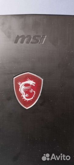 Игровой ноутбук msi GU72 7RD