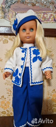 Кукла ГДР немецкая времен СССР