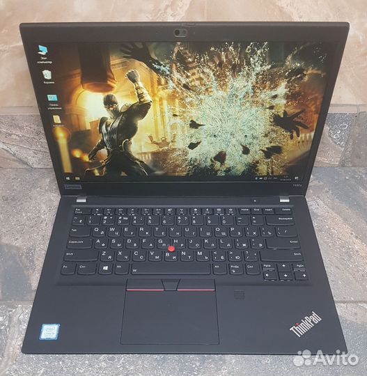 Классный Thinkpad T490s на i5-8265u