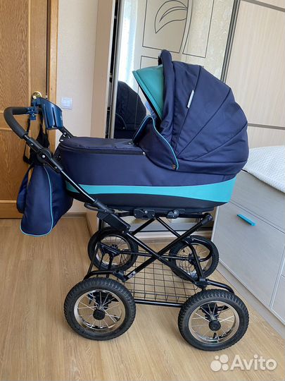 Коляска 2 в 1 Riko Basic Alfa классика