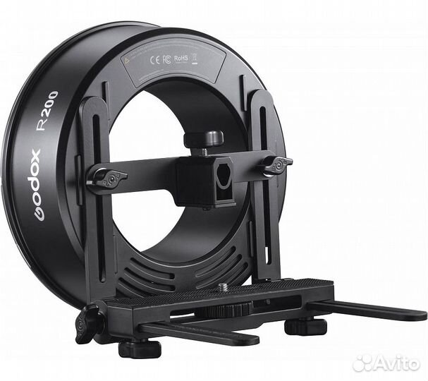 Голова выносная кольцевая Godox R200 для вспышек A