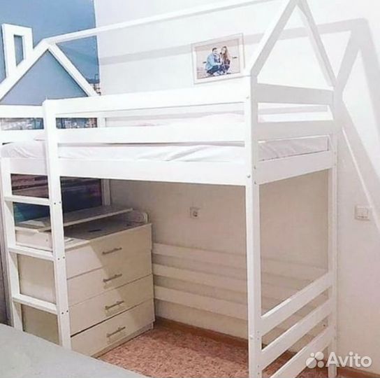 Детская кровать чердак