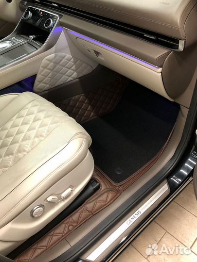 Автомобильные ковры 5D Genesis GV80 премиум