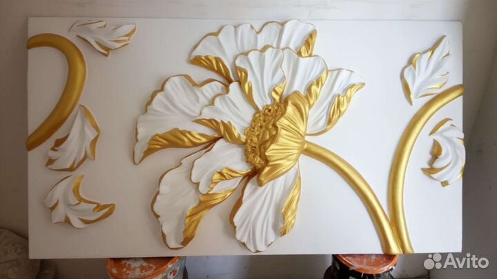 Роспись стен, барельеф