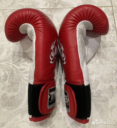 Боксерские перчатки top king (натуральная кожа)