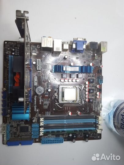 Материнская плата с процессором 1156 видеокарта