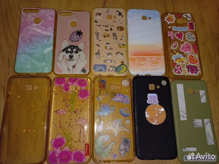 Чехол на samsung J4+ и honor 7A pro