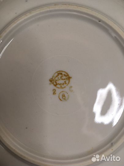 Блюдца тарелка СССР