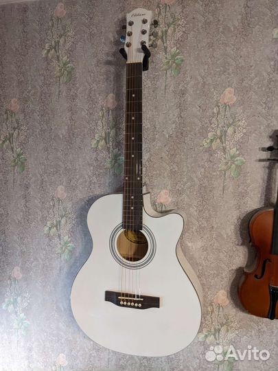 Акустическая гитара Elitaro E4010 White 40