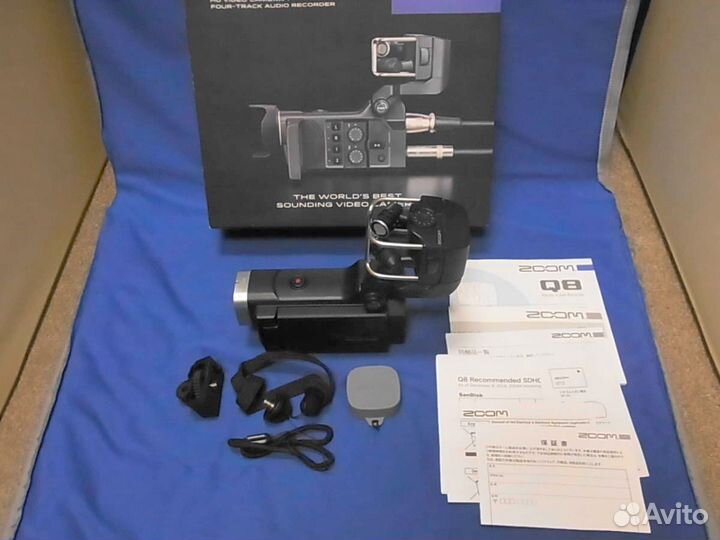 Рекордер Zoom Q8 24 Bit/ 96 кГц XLR+2K f2.0