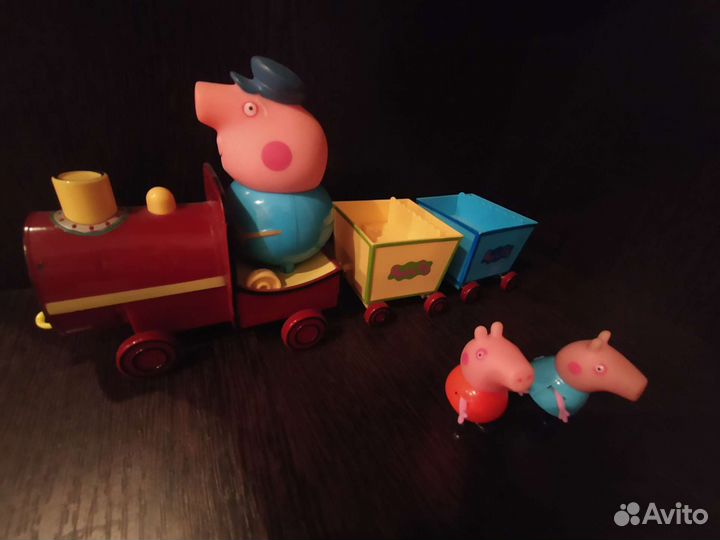 Паровозик Свинка Пеппа Peppa Pig