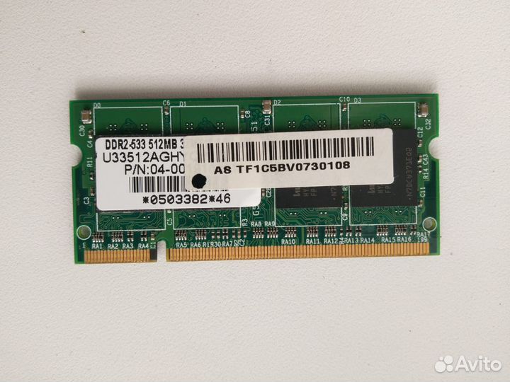 Оперативная память ddr2 для ноутбука 512 Mb