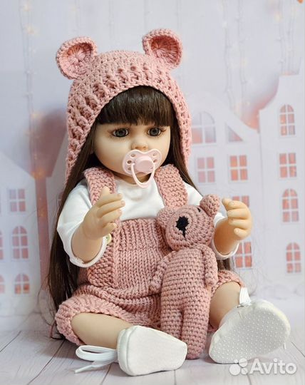Кукла реборн 55см новая