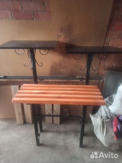 Скамейка, лавочка столик (ритуальная )на кладбище