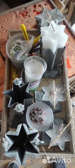 Резные свечи