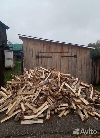 Дрова березовые колотые