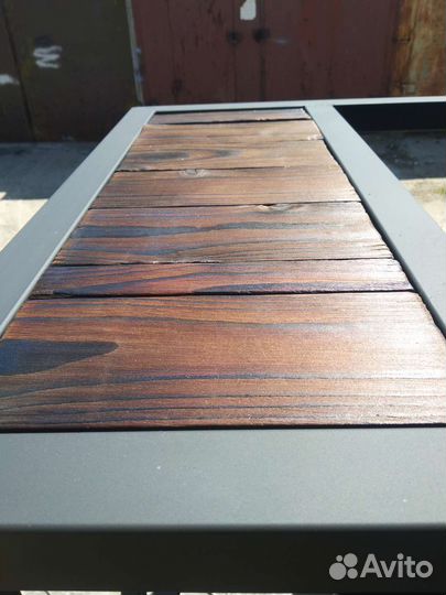 Мангал в стиле лофт