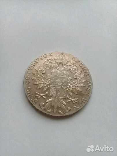 Серебряный талер Австрия,Серебро