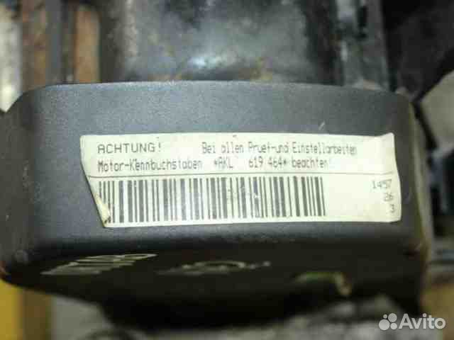 Двигатель skoda octavia a4 (1996 - 2010) akl