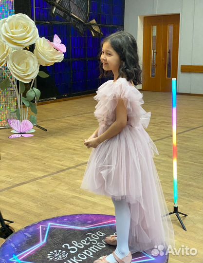 Платье пышное на выпускной 128-134
