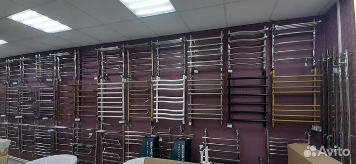 Полотенцесушитель водяной пм2 с полкой