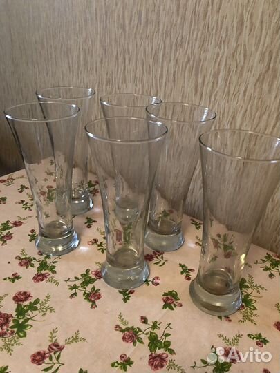 Набор стаканов высокие