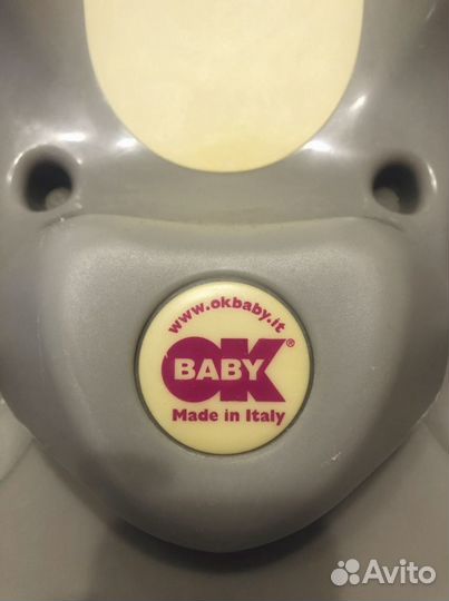 Пеленальный столик с ванночкой и горкой Ok baby